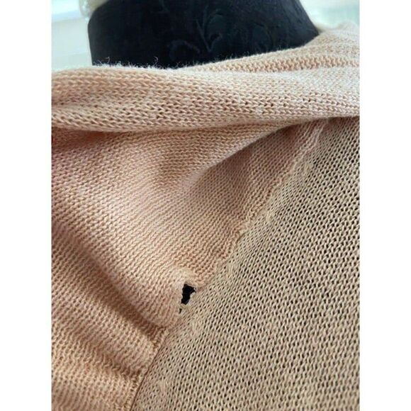 Light Pink/Peachy Cardigan (Size M) - Picture 5 of 5